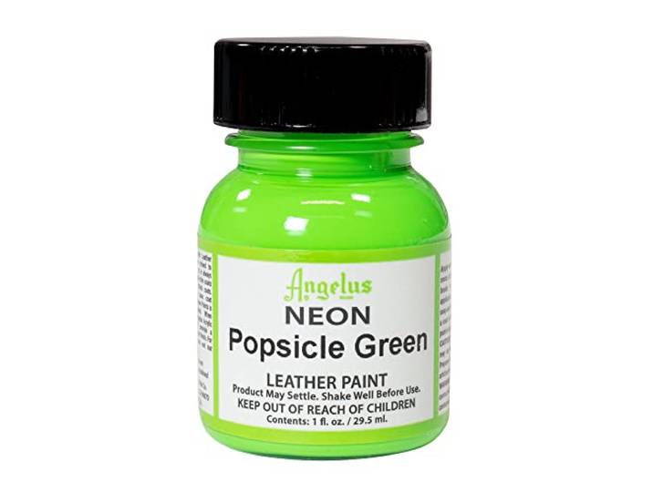 Angelus Leer kleur 1 oz Neon Popsicle Green