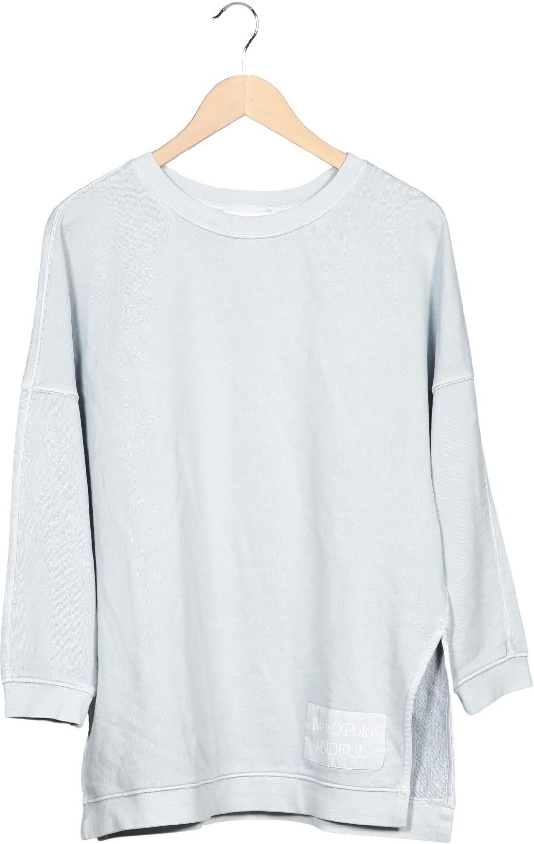 Marc O' Polo Sweater, Hellblau, Gr. XS, Baumwolle - Second Hand