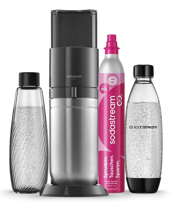 SodaStream Duo Standard Pack Wassersprudler (Schwarz) 1016812494