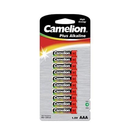 Camelion Alkaline batterijen AAA formaat, verpakking van 10 stuks