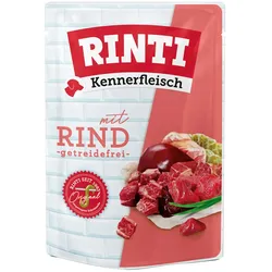 Rinti Kennerfleisch Rind Pouch 10x400 g