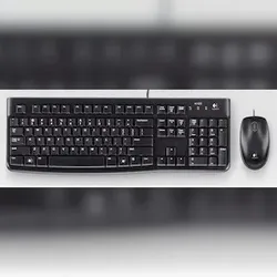 Logitech Mk120 Tastatur Usb Qwerty Portugiesisch Schwarz