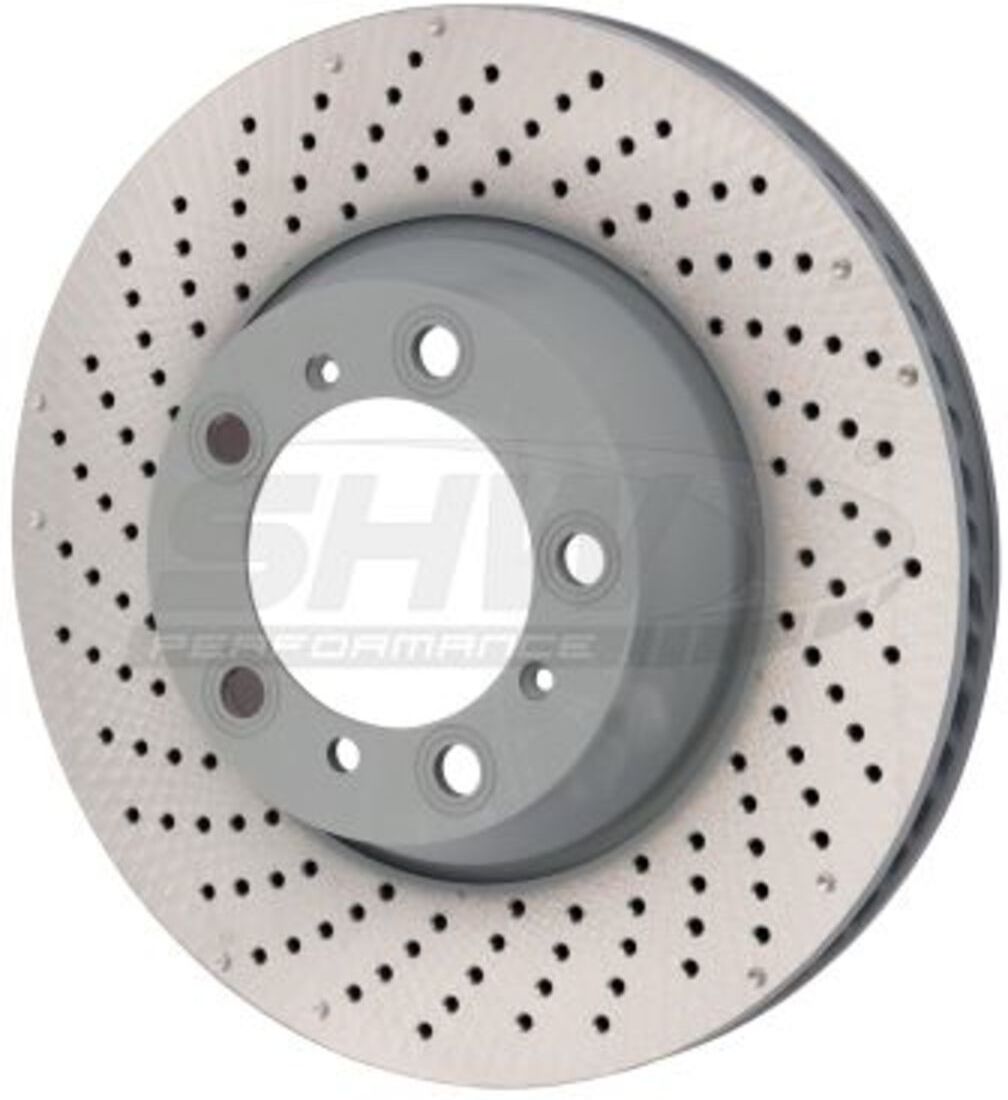 Shw Performance Bremsscheibe SHW PRL31124 hinten, belüftet, hochkarbonisiert, 1 Stück