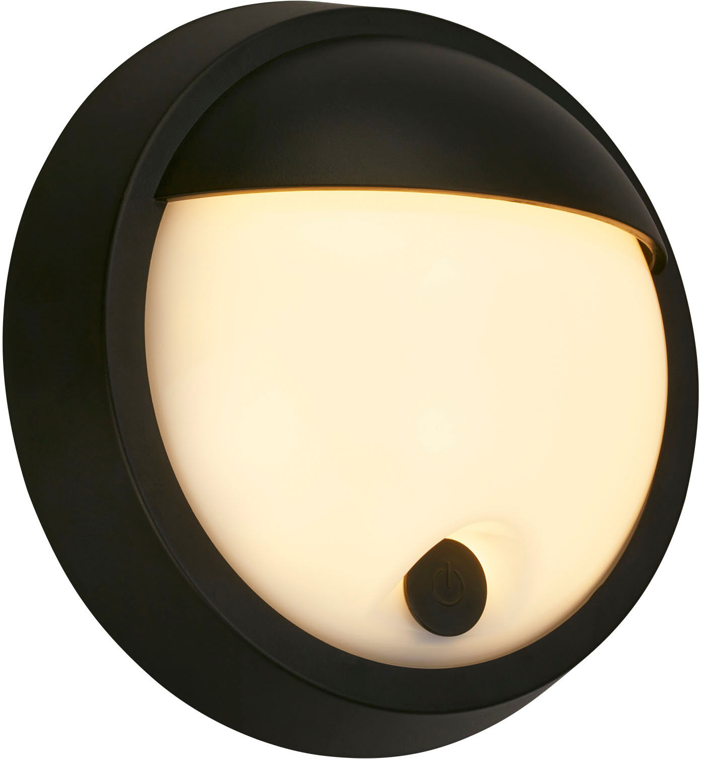 Außen-Wandleuchte BRILONER LEUCHTEN "Außenleuchte PUNI", schwarz (weiß, neutral), Leuchten, Außen-Wandleuchte