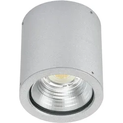 Albert LED Außendecken-Strahler Typ Nr. 2380, 12W 3000K 1200lm, Silber matt ALB-692380