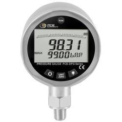 PCE Instruments Druckmessgerät PCE-DPG 100 Luftdruck & Wasserdruck PEAK Funktion 2,5 Ansprechzeit <50 ms digital