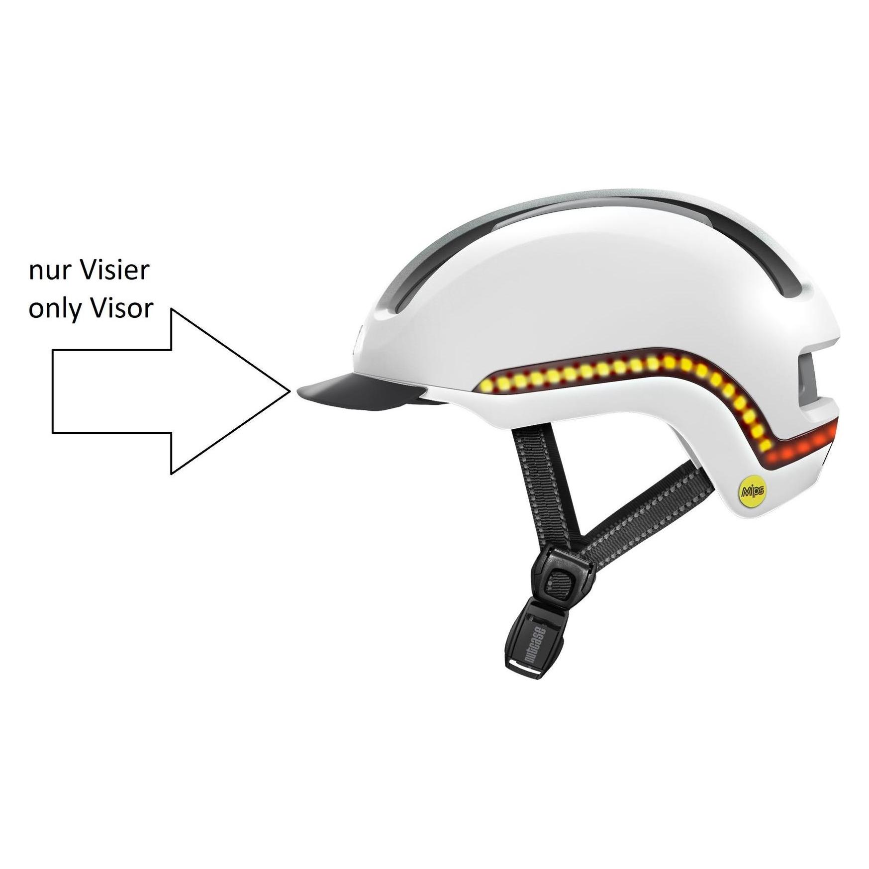 Nutcase Vio Visier, Black, L/XL (40082138)