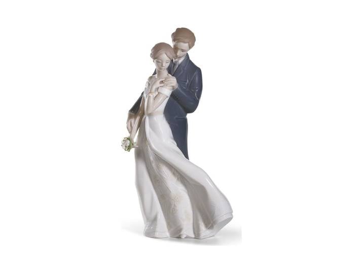 LLADRÓ objet décoratif AMOUR ÉTERNEL