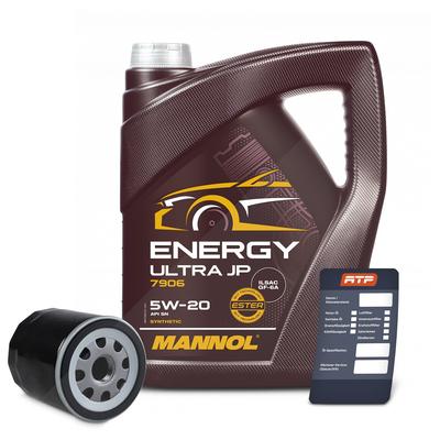 Bestprice Ölfilter + 5l 5W-20 Motoröl [Hersteller-Nr. 41846074] für Ford
