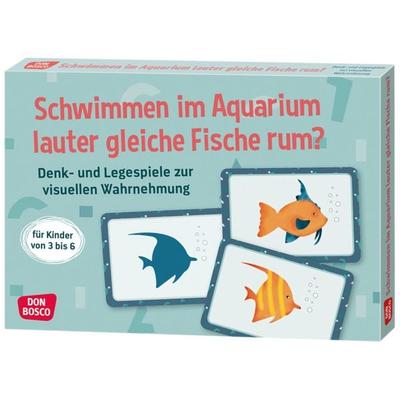 Schwimmen im Aquarium lauter gleiche Fische rum?