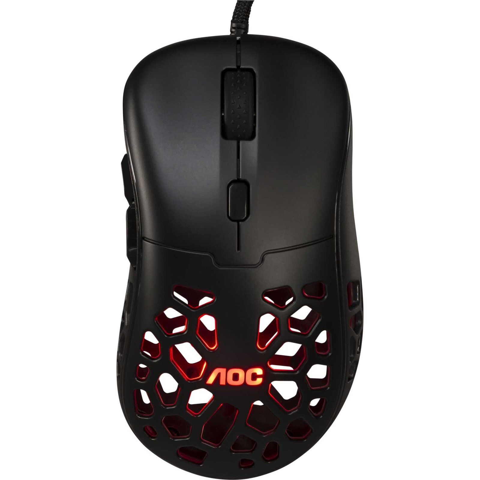 AOC Ultralight Gaming Muis GM510, zwart