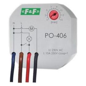 F&R Zeitrelais mit verzögertem Abfall 230V 10A - PO-406 (PO-406)