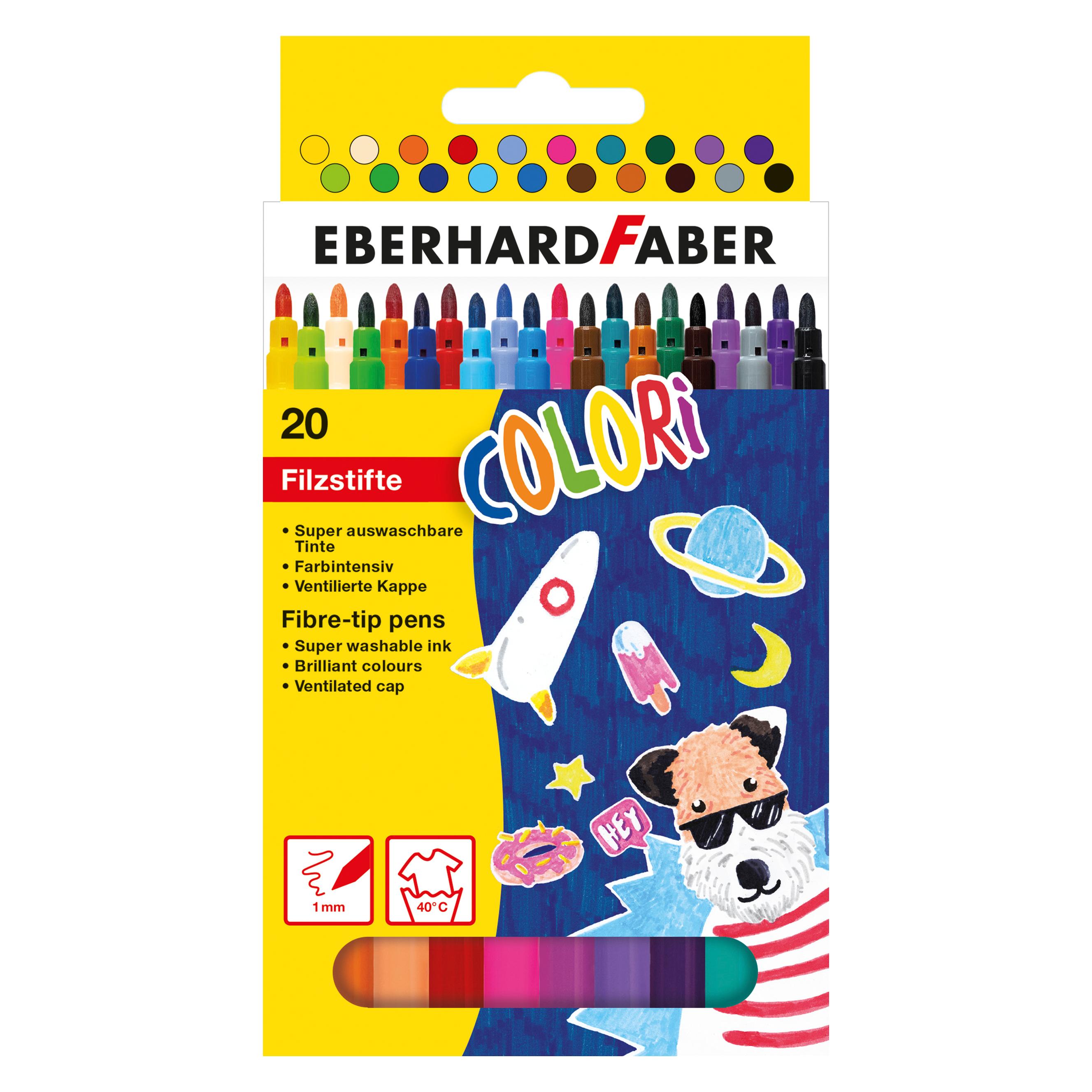 EberhardFaber Fasermaler Dünn (20x) (551120)