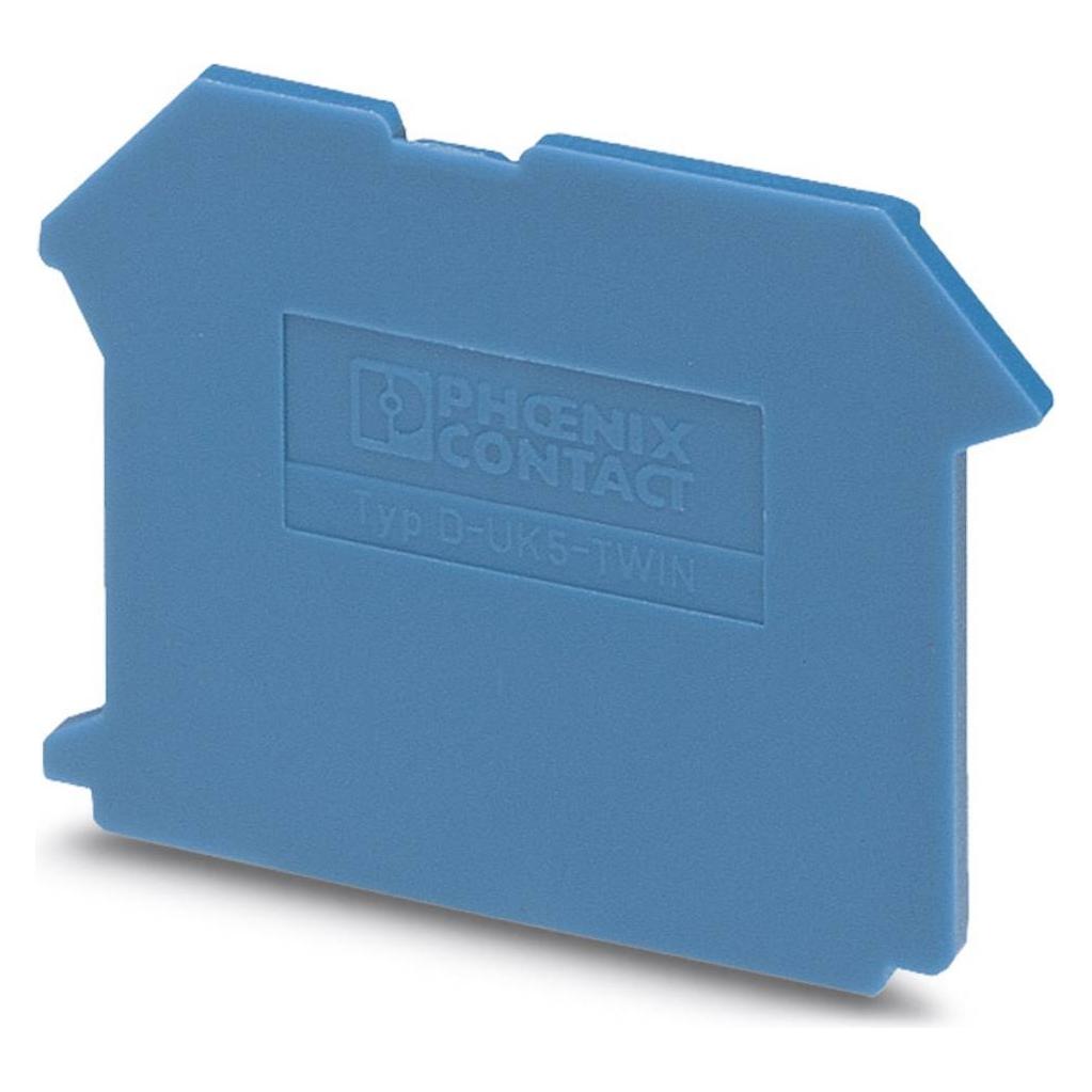 Phoenix Contact Phoenix D-UK 5-TWIN BU Terminal block cover 50Stück(e) (1923050)