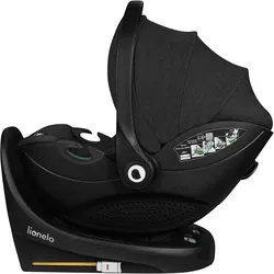 Lionelo Babyschale MOXIE inkl. Base, schwarz