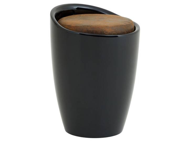 SITZHOCKER DANIEL schwarz/Vintage