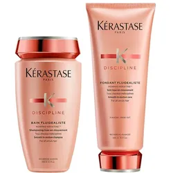 450ml Kérastase Discipline Fluidealiste Pflegeduo Set (Shampoo 250ml + Conditioner 200ml)