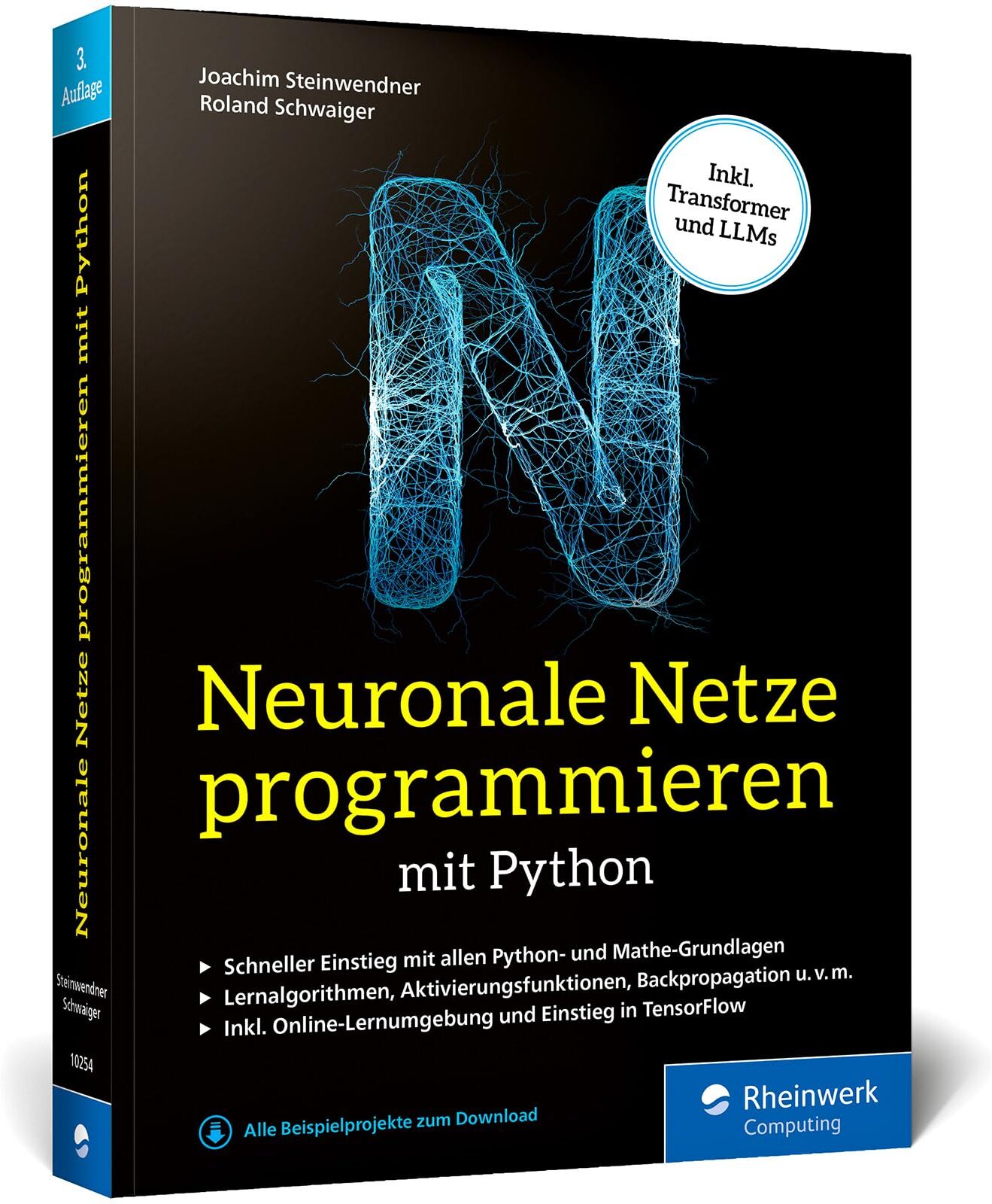 Roland Schwaiger - Neuronale Netze programmieren mit Python: Der Einstieg in KI, Machine Learning und Deep Learning. Mit KI-Lernumgebung, Python-Crashkurs, Keras und TensorFlow - Preis vom 13.10.2026 11:25:28 h