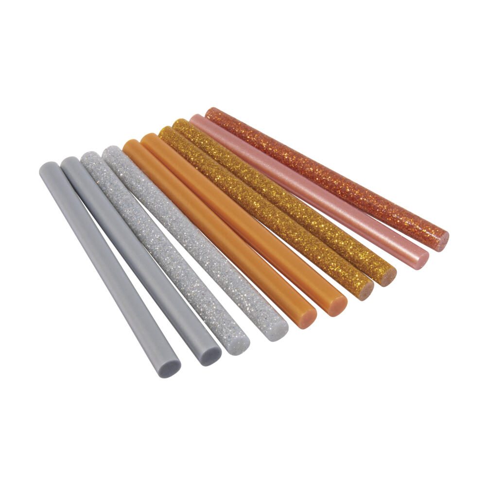 Rayher Heißklebesticks Glitter gold, kupfer, silber 33496999