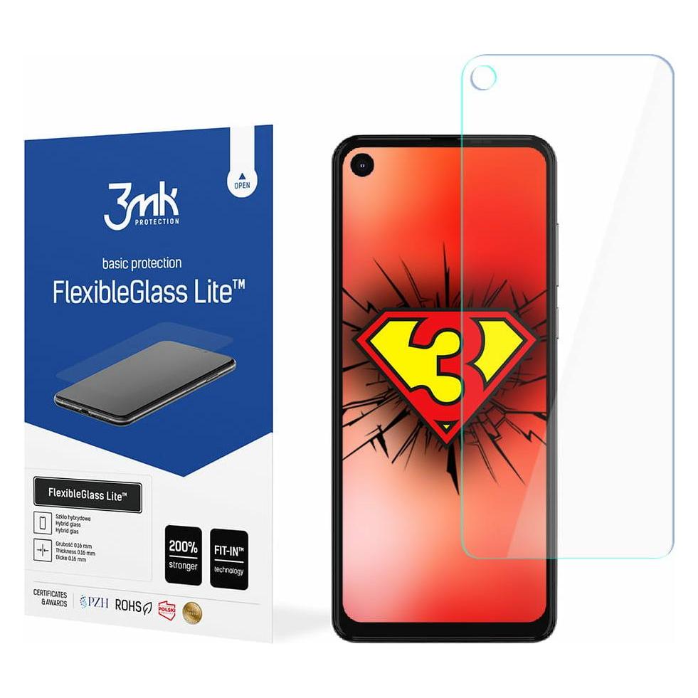 3MK FlexibleGlass Lite Motorola One Action Szkło Hybrydowe Lite (1 Stk., Motorola One Action) (5903108409544)