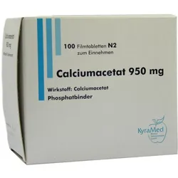 Calciumacetat 950 mg Filmtabletten 100 St