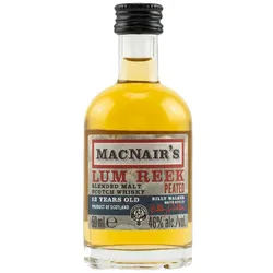 MacNair ́s Miniatur Lum Reek Peated - 12 Jahre - Blended Malt Scotch...