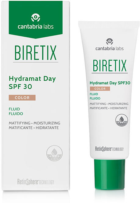 Cantabria Labs Biretix Hydramat Day fluide teinté SPF30 50 ml