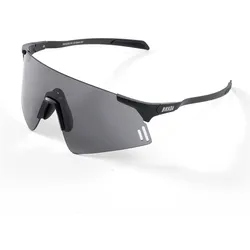 Bikkoa, Unisex, Sportbrille, Nexora (Black, Revo HD), Schwarz