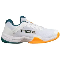 Nox, Herren, Hallenschuhe, Hexa Herren Weiss Orange (41), Orange, Weiss