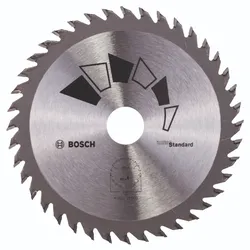 Bosch Kreissägeblatt STANDARD D= 130 mm, Bohrung= 20 mm, Z= 40 - 2609256803