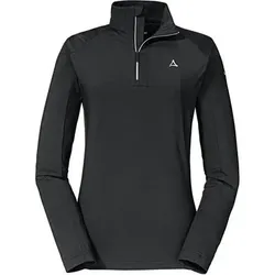 SCHÖFFEL Damen Rolli Longsleeve Fiss L, Größe 46 in Schwarz Schwarz