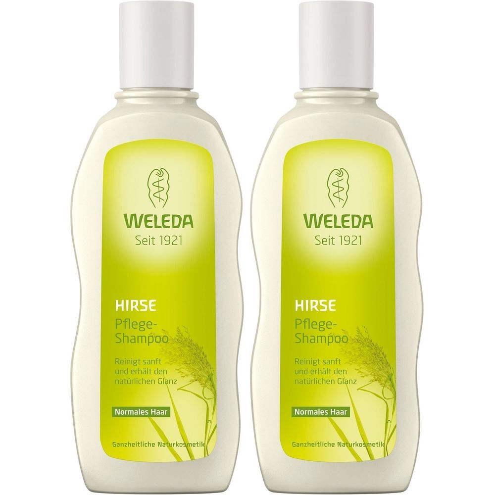 Weleda Hirse Pflege-Shampoo 2x190 ml Shampoo