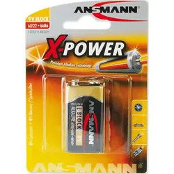 ANSMANN Batterie 9V Block X-Power 5015643 Bli