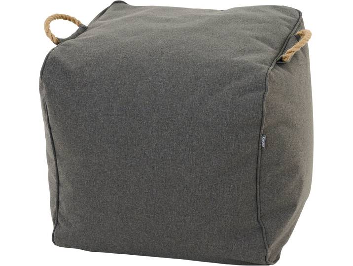 Siena Garden Sitzhocker Integral, Meliert, Bezug aus 100% Polyester, PE-beschichtet