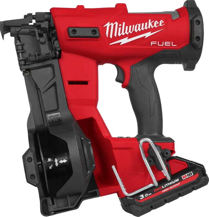 Milwaukee 4933498169 M18 FRCN45-302X FUEL Trommelnagler 18 V 2x 3.0 Ah in HD Box (Nagelpistole, Tacker) (4933498169)