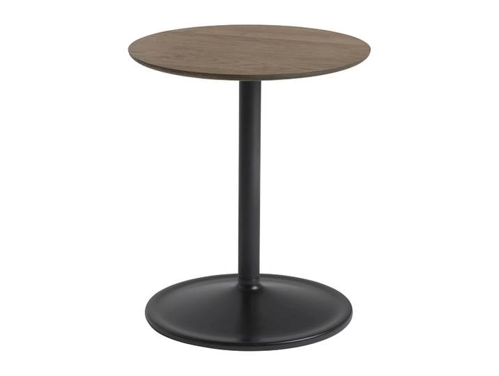 Muuto Soft Beistelltisch 48cm Solid smoked oak-black