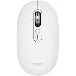 Trust Seron Slim Multi (Kabellos), Maus, Weiss