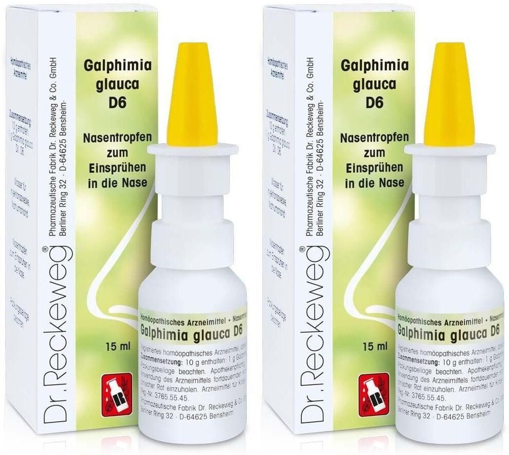 Dr. Reckeweg Galphimia Glauca D 6 Nasenspray 2x 2x15 ml