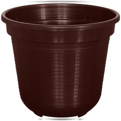 Geli Blumentopf Standard Ø 16 cm braun Pflanztopf Kunststoff frostfest 1,4 Liter