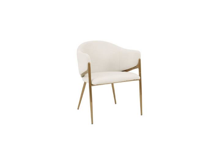 Livin Hill Armlehnstuhl Modig, Alabaster-Velours mit eleganter glatter Oberfläche