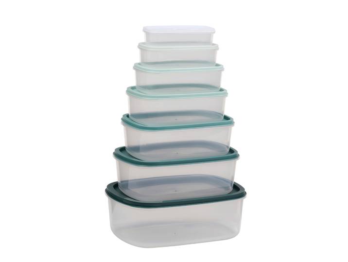 Vorratsbehälter Set 14-teilig 250 - 4300 ml
