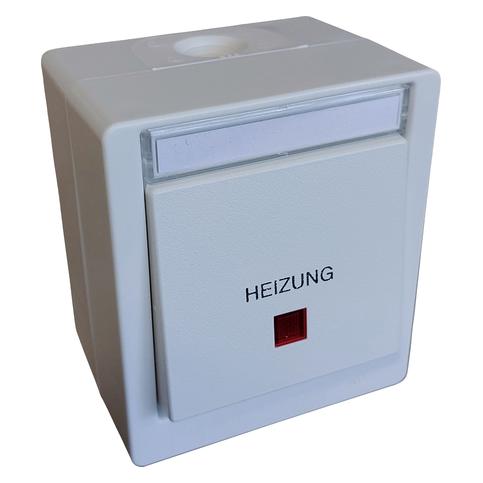 N&L Elektrotechnik N & L 27714 Heizungs-Notschalter Komplett Aufputz Weiss (27714)