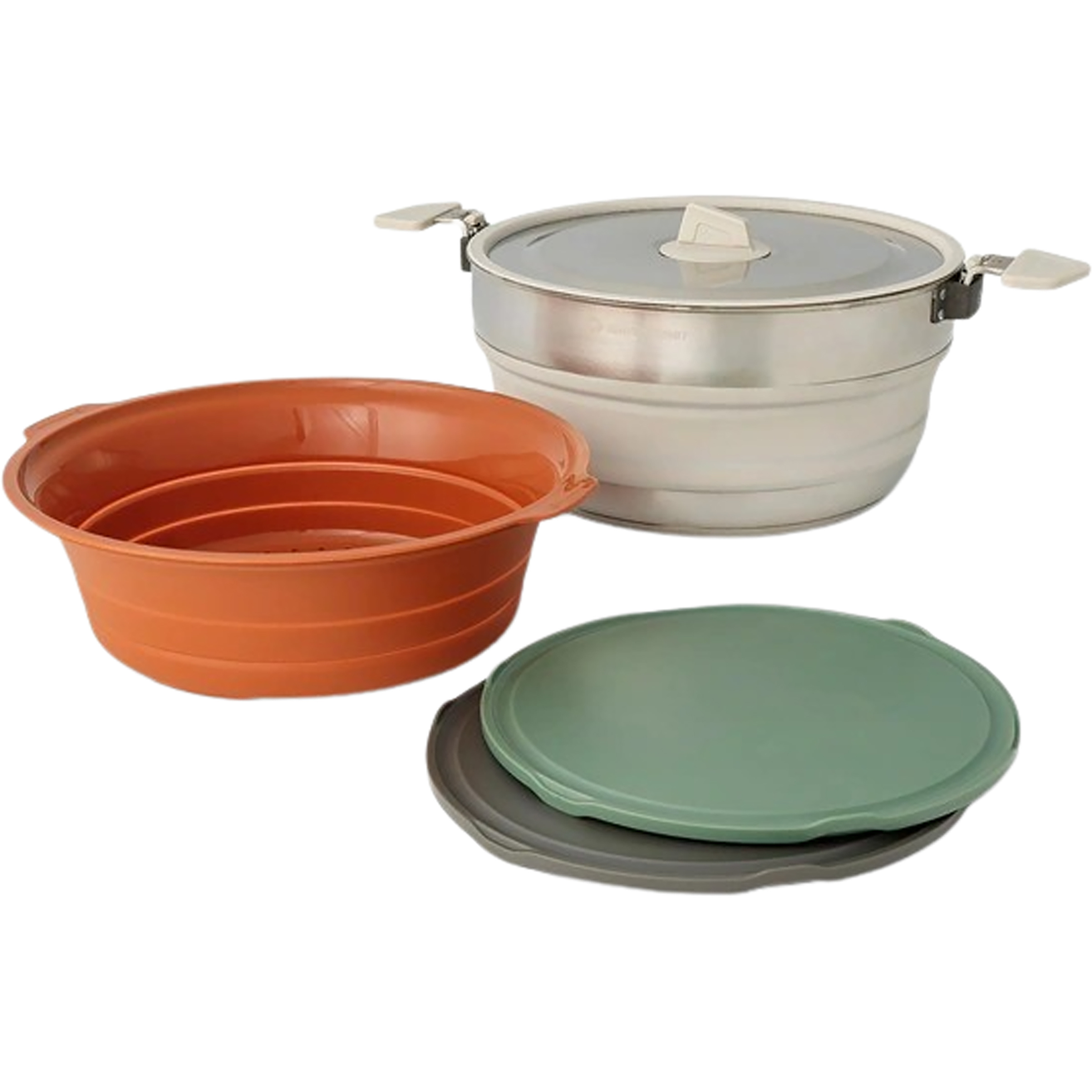 Sea to Summit Detour Essentials Camp Kitchen Kit Camping Kochgeschirr mehrfarbig Größe 4 Teile Trekking