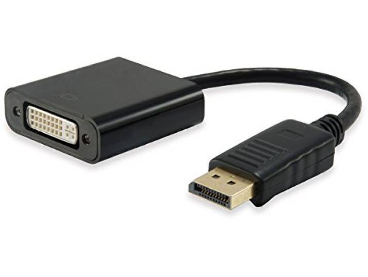 Digital Data Communications Equip 133431 DisplayPort naar HDMI/VGA adapter, zwart, 20 cm