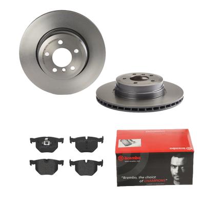 BREMBO Bremsensatz, Scheibenbremse 1420-55793 Hinterachse innenbelüftet 345mm 24mm für BMW
