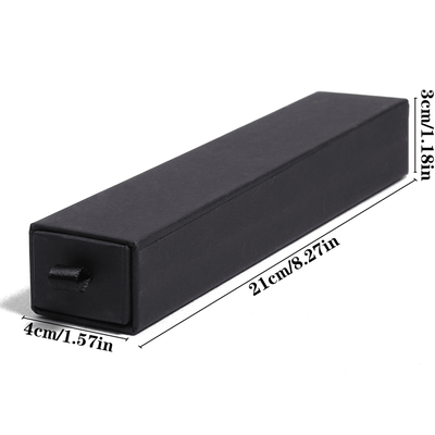 Luxury Drawer Style Jewelry Box Elegant Black Gift Packaging 1