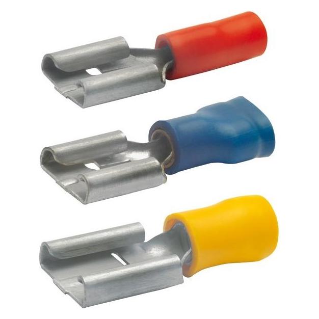 Klauke Flachsteckhülse 0,5-1qmm 720 CuZn verzinnt Steckbreite 6,3mm 720 (720.)