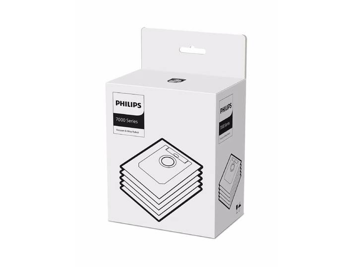 Philips Staubbeutel (5x) für die 7000 Series Saugroboter XV1472/00 – Staubsauger Roboter Zubehör