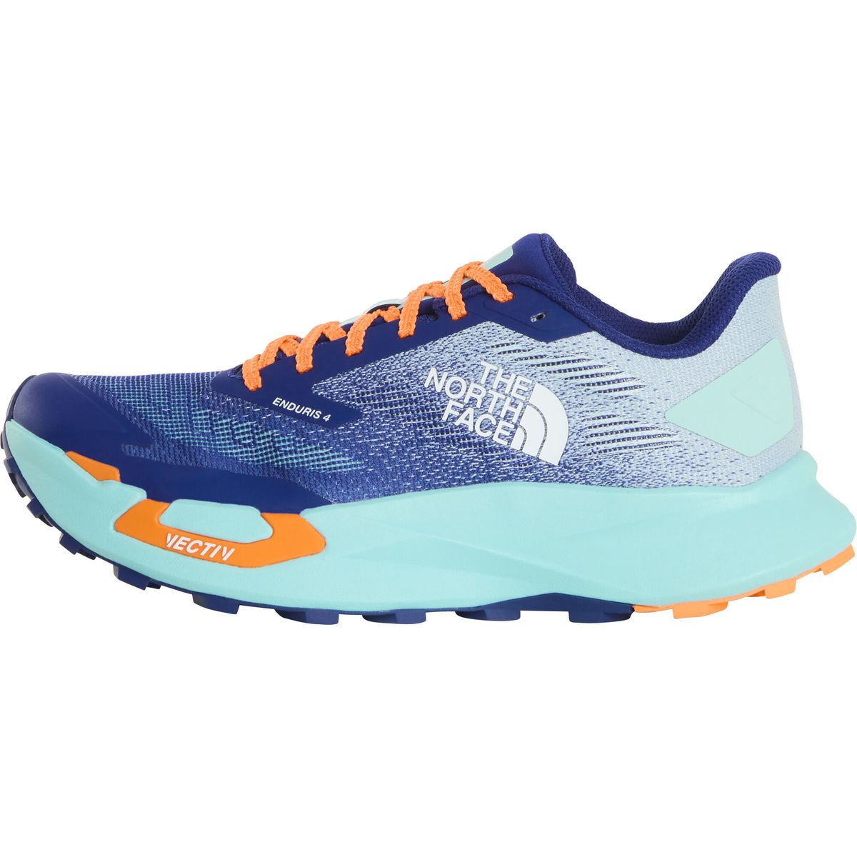The North Face Mens Vectiv Enduris 4 bold blue/canal blue (TDK) 9 NF0A8AEPTDK-9