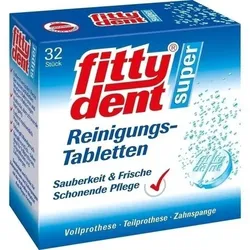 FITTYDENT super Reinigungstabletten 32 St